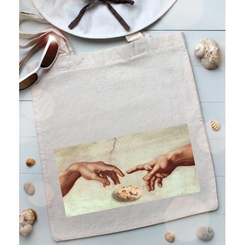 Torba bawełniana ecri owl