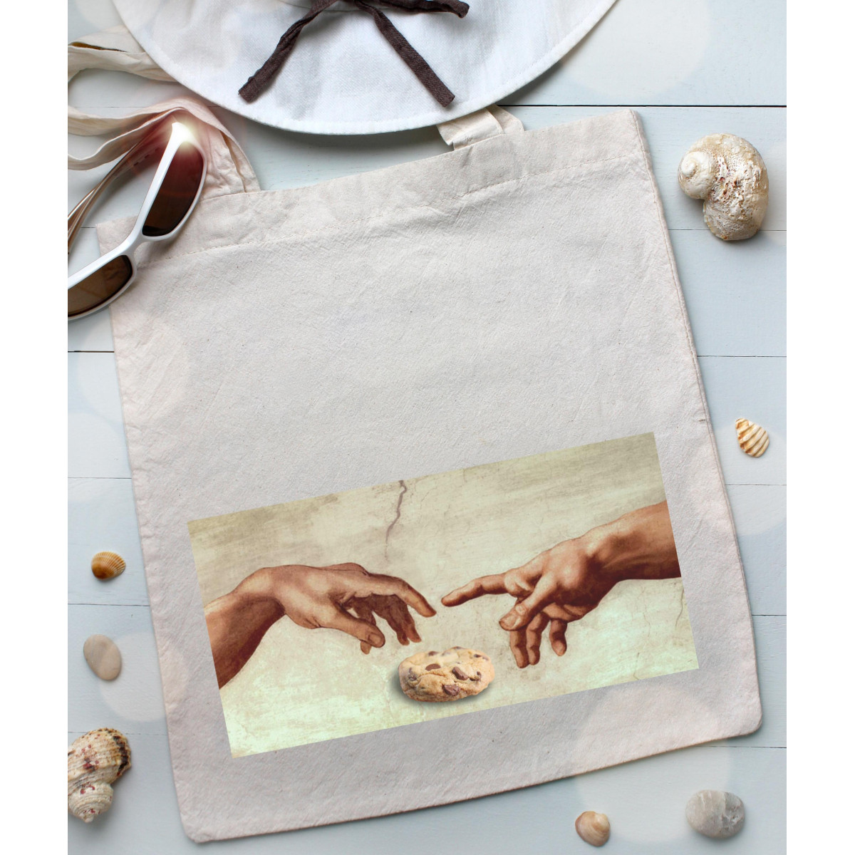 Torba bawełniana ecri owl