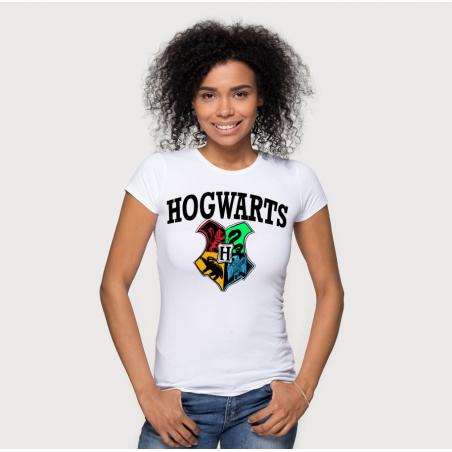T-shirt lady slim DTG Hogwarts