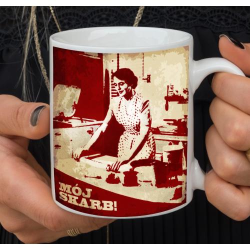 Kubek z nadrukiem Mój Skarb...