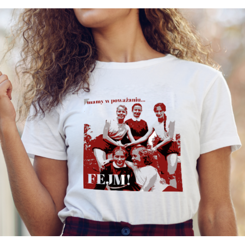 T-shirt lady slim Fejm