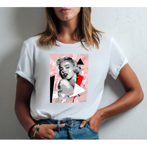 T-shirt lady slim Marilyn...