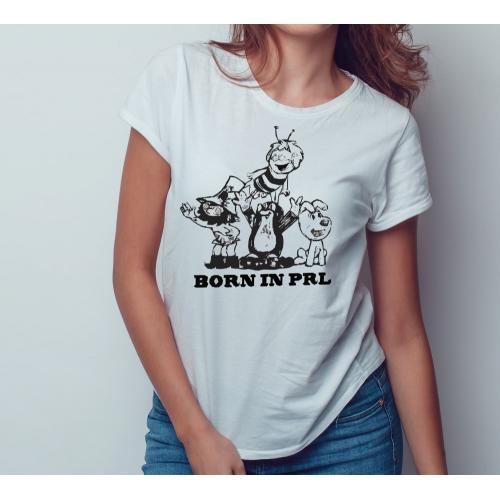 T-shirt lady slim DTG Born...