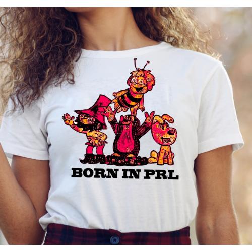 T-shirt lady slim DTG Born...