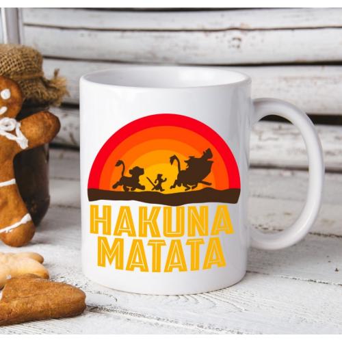 Kubek z nadrukiem Hakuna...