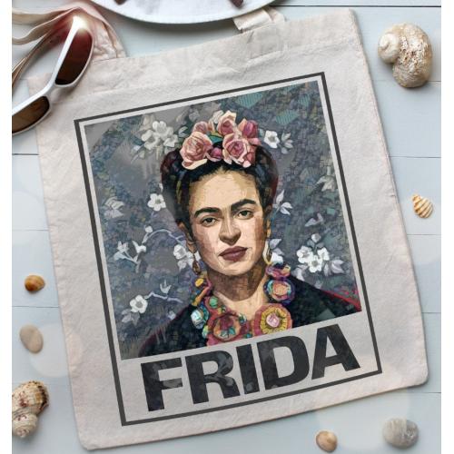 Torba bawełniana Frida blue
