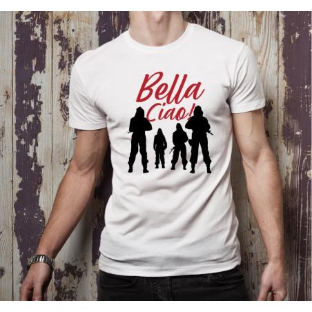 T-shirt oversize DTG Team Bella Ciao
