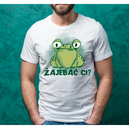 T-shirt oversize DTG Żajebać ci
