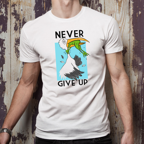 T-shirt oversize DTG never...