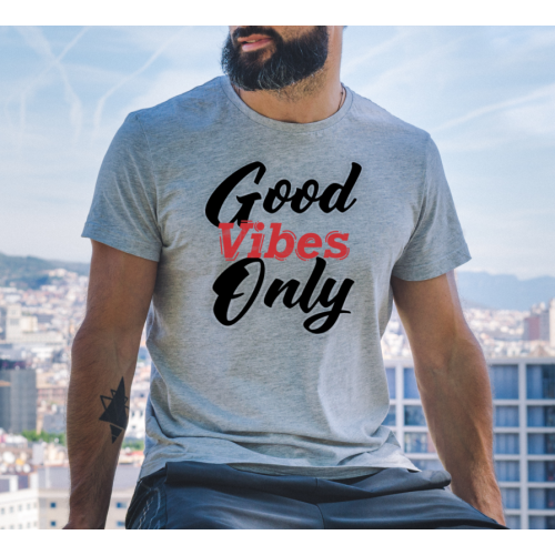 T-shirt oversize szara Good...