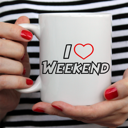 Kubek z nadrukiem I Love...