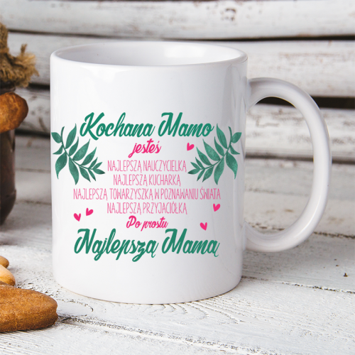 Kubek z nadrukiem Kochana...