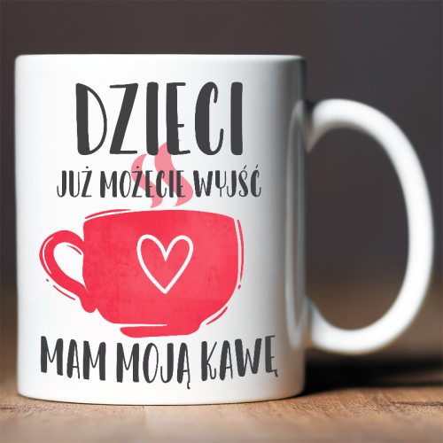 Kubek z nadrukiem Dzieci...