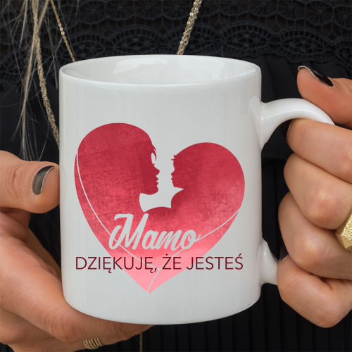 Kubek z nadrukiem Mamo...