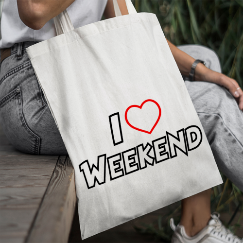 Torba bawełniana I Love...