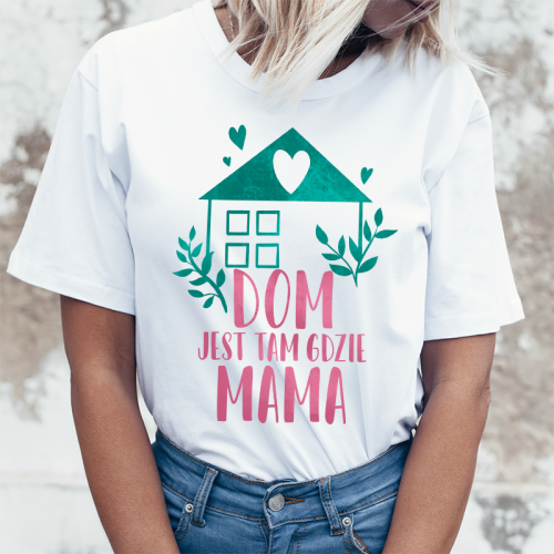 T-shirt lady slim DTG Dom...