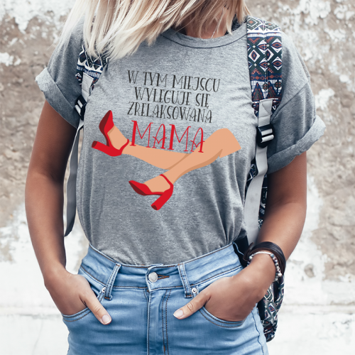 T-shirt lady SZARA...