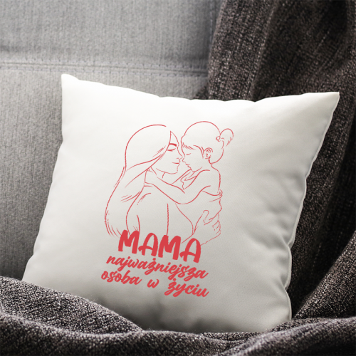 Poduszka druk Mama...