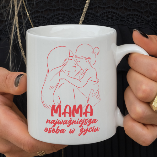 Kubek z nadrukiem Mama...