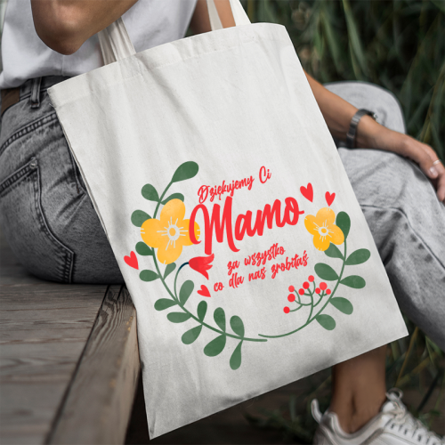 Torba bawełniana Dziękuje...