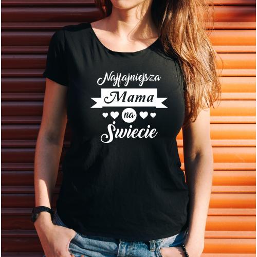 T-shirt lady NAJFAJNIEJSZA MAMA 