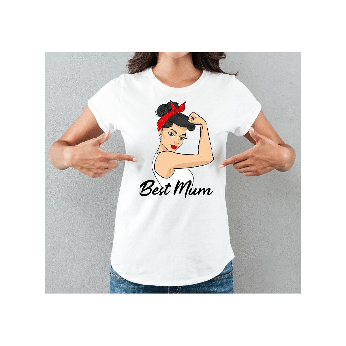 T-shirt lady Najpiękniejsza mama