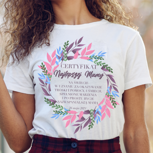 T-shirt lady slim DTG...