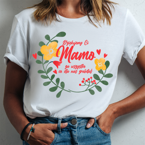 T-shirt lady slim DTG...