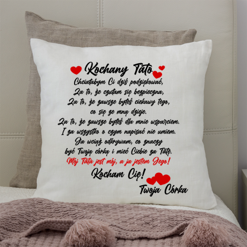 PODUSZKA druk Kochany Tato...