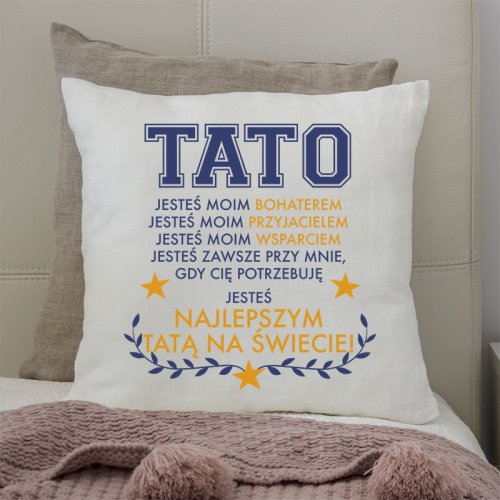 PODUSZKA druk Tato Bohater...