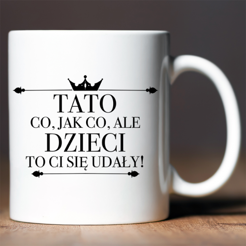 Kubek z nadrukiem Tato Co...