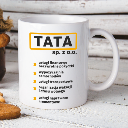 Kubek z nadrukiem Tata Sp....