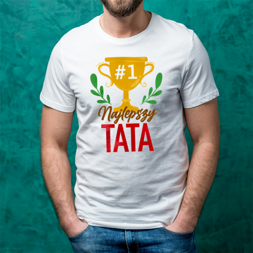 T-shirt oversize Najlepszy...