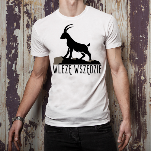 T-shirt oversize DTG Wlęzę...