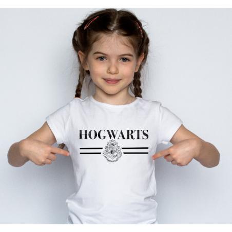 T-shirt kids Hogwarts black