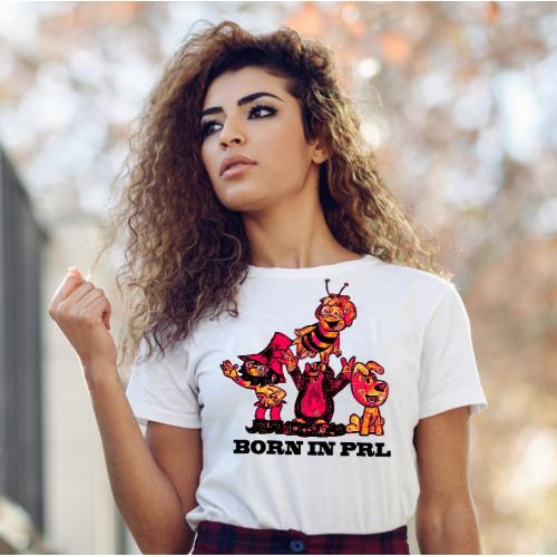 T-shirt lady slim DTG Born...