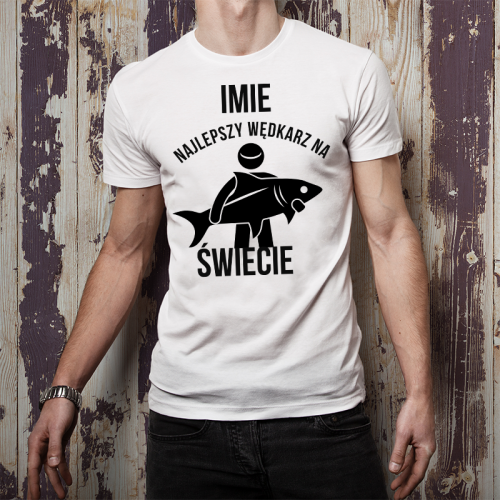 T-shirt oversize DTG Imię...