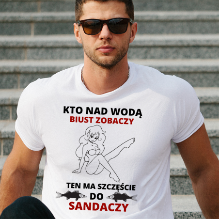 T-shirt oversize DTG Kto Nad Wodą... ( ͡° ͜ʖ ͡°)