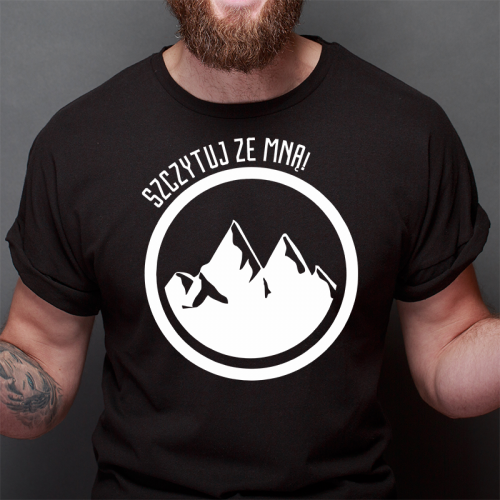 T-shirt Oversize Czarny |...