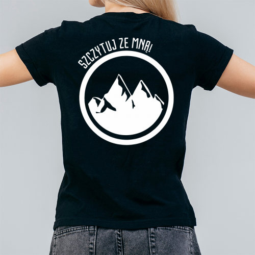 T-shirt Lady Czarny |...