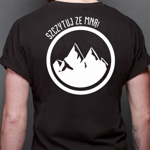 T-shirt Oversize Czarny |...