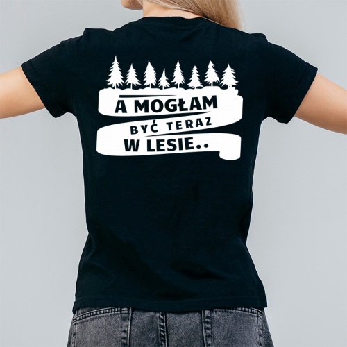 T-shirt Lady Czarny | A...