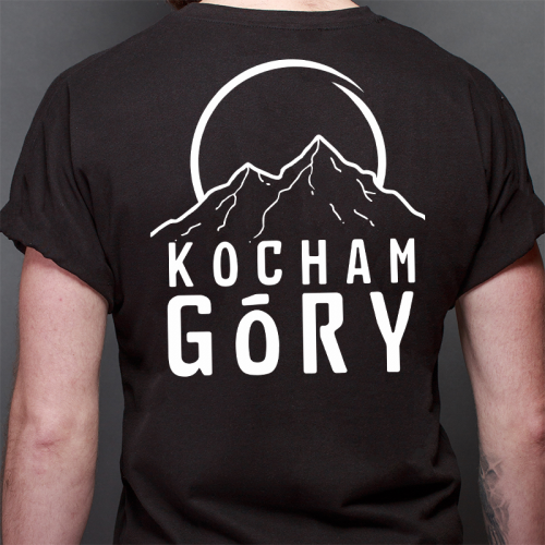 T-shirt Oversize Czarny |...