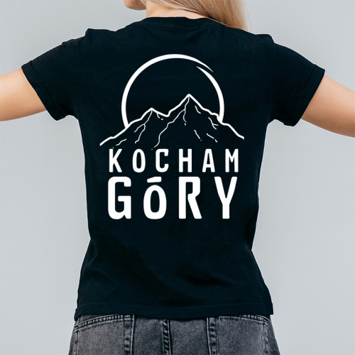 T-shirt Lady Czarny |...