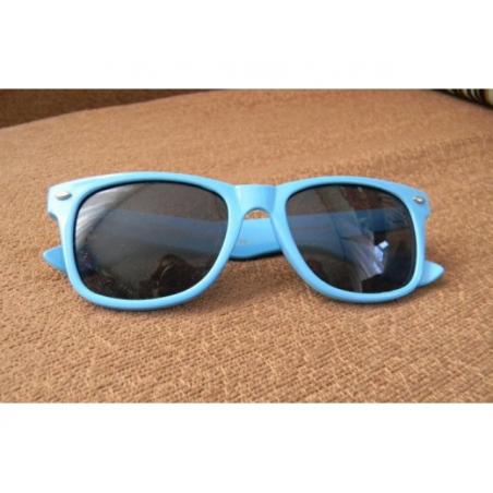 okulary przeciwsłoneczne wayfarer niebieskie [outlet2]