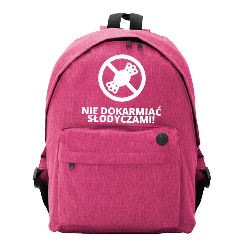 Plecak Owal | Nie dokarmiać...