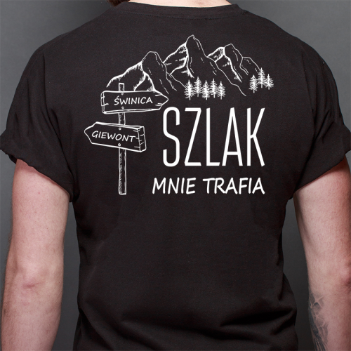 T-shirt Oversize Czarny |...