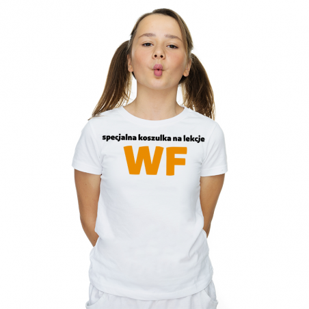 T-shirt Kids DTG | Specjalna Koszulka na lekcje WF