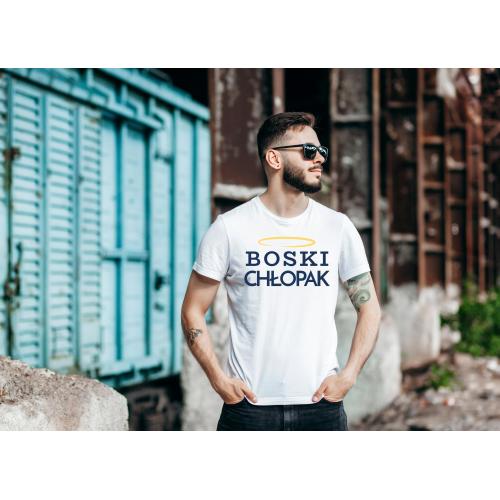 T-shirt oversize DTG Super chłopaki mają tatuaże