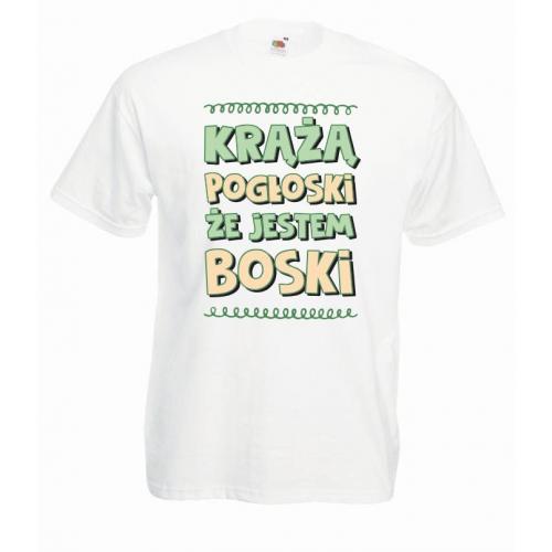T-shirt oversize DTG JESTEM BOSKI